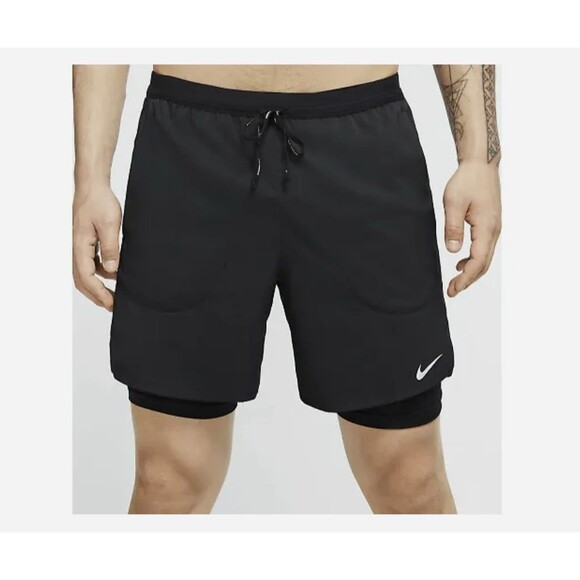 Nike Men's Standard Fit 7" Flex Stride Running Shorts Black (CJ5471-010) Large - Picture 1 of 6